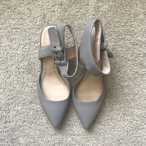 Pour La Victoire wedges w/ankle buckle